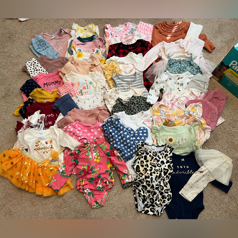 3-6month Baby Girl Clothing Bundle